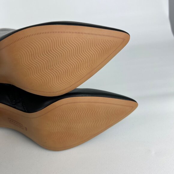 Steven Steve Madden Womens Jenn Pointed Toe Ankle Booties Black Leather size 9.5 - Picture 13 of 16